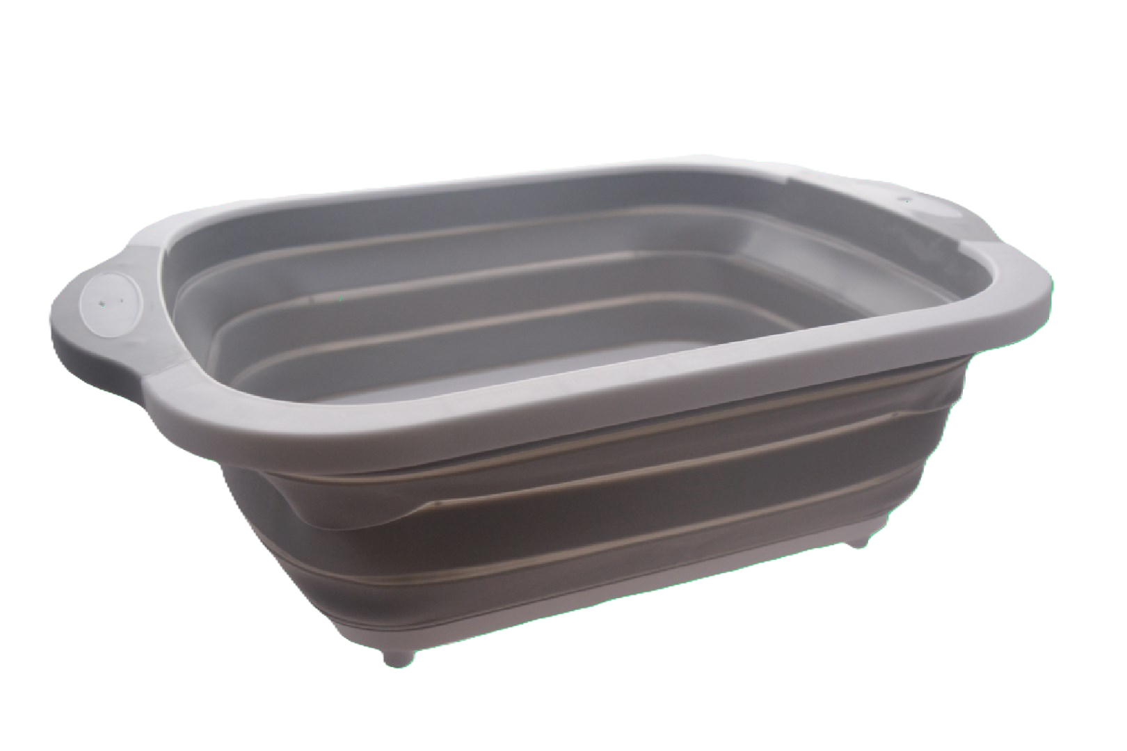 Skládací dřez se zátkou