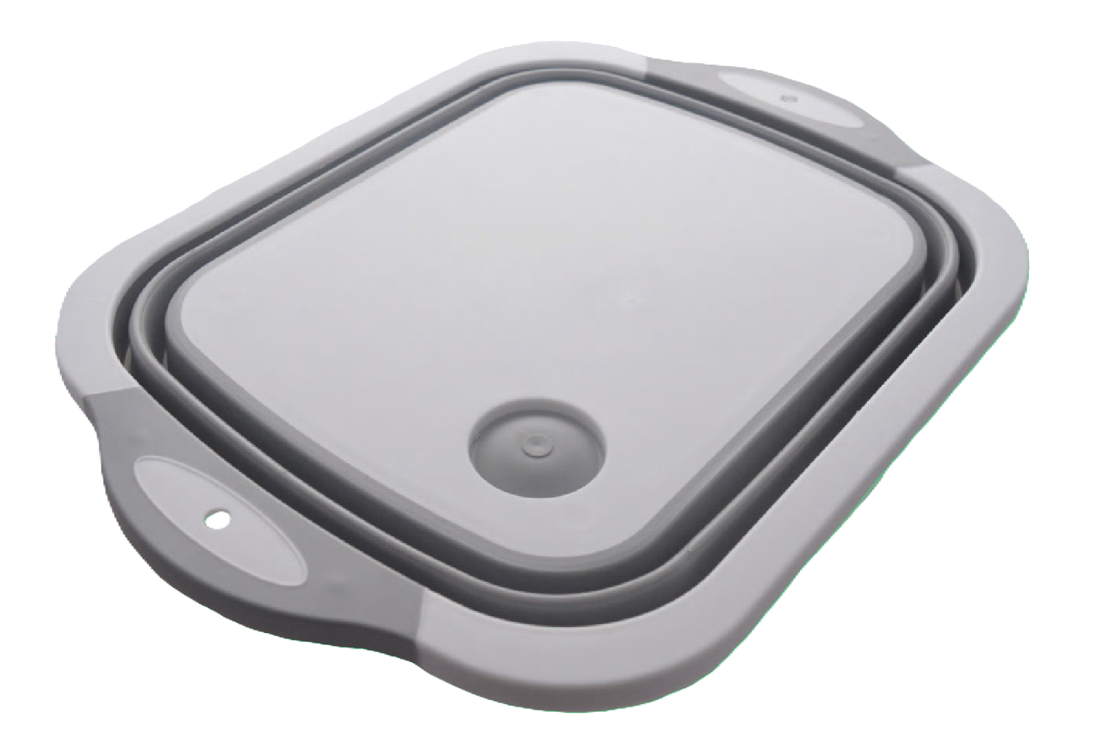 Skládací dřez se zátkou