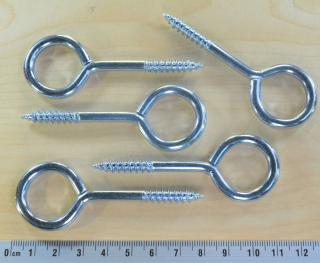 Oko s vrutem 50x20mm - 1ks