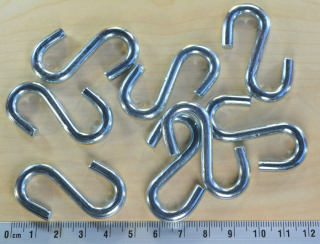 S hák 5mm - 1ks